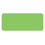 First Blank Chart Labels, Fluorescent Green, 2-1/4" x 15/16" - FHP50782