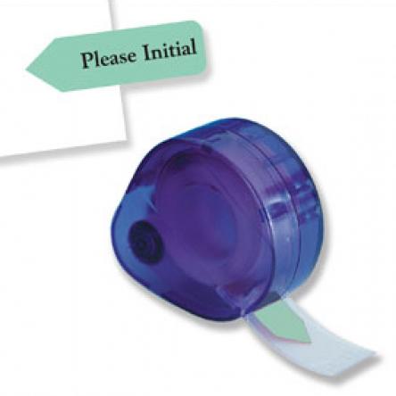 Redi-Tag and Dispensers Label, "Please Initial", Mint - 81114 - 120 Each