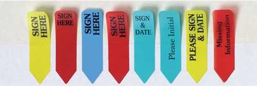 Redi-Tag Labels and Dispensers - 81401 - 1 Each - MDL-FHP81401