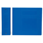 First Side Opening 3-Ring Poly Ring Binder, 4" Wide, Side-Opening, Light Blue - M10080R3 - 1 Each