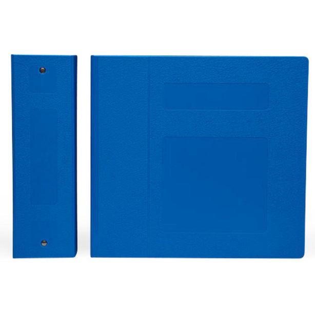 First Side Opening 3-Ring Poly Ring Binder, 4" Wide, Side-Opening, Light Blue - M10080R3 - 1 Each
