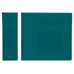 First Side Opening 3-Ring Poly Ring Binder, 4" Wide, Side-Opening, Teal - M10270R3 - 1 Each