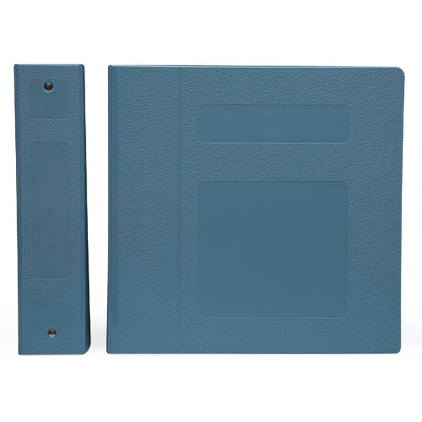First Side Opening 3-Ring Poly Ring Binder, 3" Wide, Side-Opening, Powder Blue - FHPM80240R3