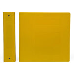 First Side Opening 3-Ring Poly Ring Binder, 3" Wide, Side-Opening, Yellow - FHPM80250R3