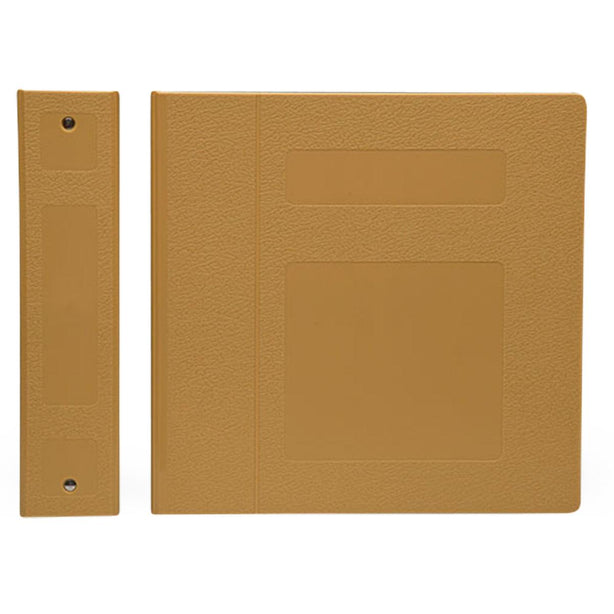 First Side Opening 3-Ring Poly Ring Binder, 3" Wide, Side-Opening, Goldenrod - FHPM80380R3