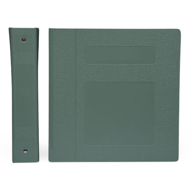First Side Opening 2" Side-Open 3-Ring Poly Binder, Seafoam - M90010R3 - 1 Each