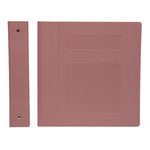 First Side Opening 2" Side-Open 3-Ring Poly Binder, Mauve - M90070R3 - 1 Each