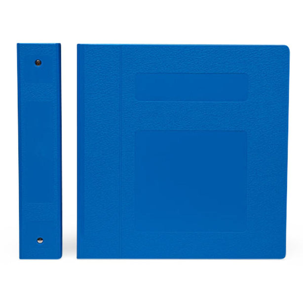 First Side Opening 2" Side-Open 3-Ring Poly Binder, Light Blue - M90080R3 - 1 Each