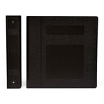 First Side Opening 2" Side-Open 3-Ring Poly Binder, Charcoal - M90230R3 - 1 Each