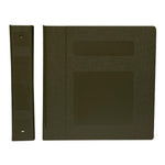 First Side Opening 2" Side-Open 3-Ring Poly Binder, Olive - M90340R3 - 1 Each