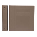 First Side Opening 2" Side-Open 3-Ring Poly Binder, Taupe - M90390R3 - 1 Each
