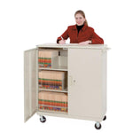 First Healthcare Products Mobile Medical Record Carts - FHPMRTCCT15