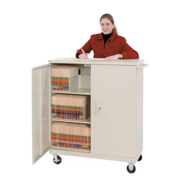 First Healthcare Products Mobile Medical Record Carts - FHPMRTCCT15