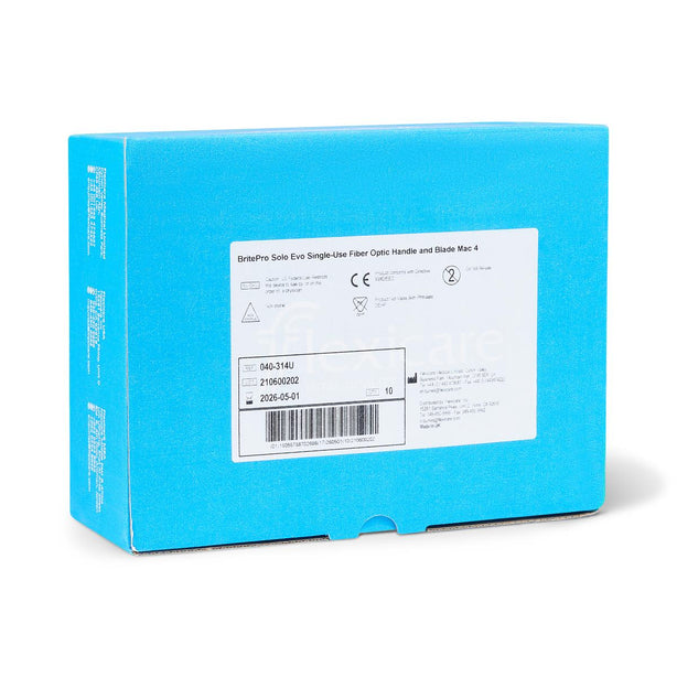 Flexicare BritePro Solo MAC Laryngoscope Handles 040-314U - 10.0 Each