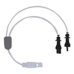 Flexicare FlexiCare Dual Heated-Wire Adapter Leads FL9000-02U 1.0 Each-MDL-FLXFL900002U