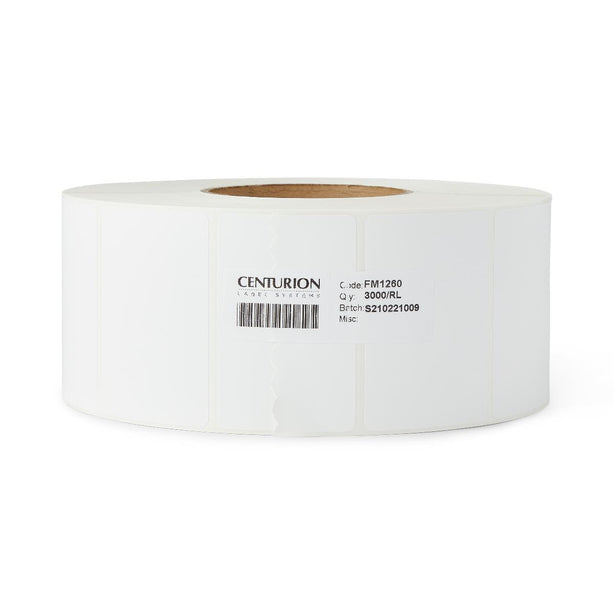 Centurion Centurion Label Rolls with 3" Core FM1260 8.0 Roll-MDL-FM1260