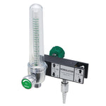 Genstar Nebulator Oxygen Block, Aluminum, DISS Nut and Nipple Adapter, 15 L, Technologies Co Flowmeters - FM197A-15L-FB07-DH - 1 Each