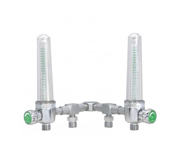 Genstar Technologies Co Inc Brass Dual-Oxygen Flowmeters - FMD197B15002P