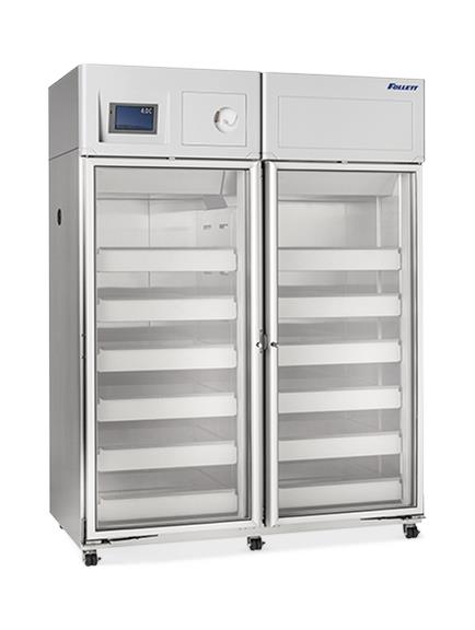 Follett Upright Blood Bank Refrigerator, Medical, 2-Door, 24. 6 Cu. Ft. - REF45-BB-00000G - 1 Each