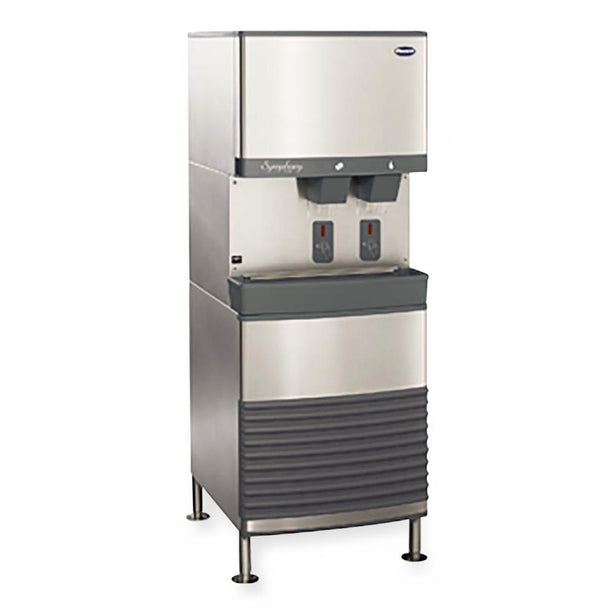 Follett Symphony Plus 50 Freestanding and Water Dispenser, Ice / Wat, 50LB, Air, Frees - 50FB425A-S - 1 Each