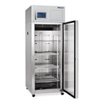 Follett Double-Door Pharmacy Upright Refrigerator, 19.7 cu. ft. Capacity, Right Hinged, Heated Glass Door - REF20-LB-RHT00G - 1 Each