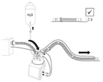 Fisher Paykel and Bilevel Adult Bi-Level / CPAP Inspiratory Heated Breathing Circuit Kit with Exhalation Port - FPYRT219H