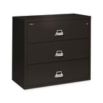 Fire King Classic Vertical Fireproof File Cabinet, 31" Letter, 2-Drawer, Black - 2-1831-CBL - 1 Each