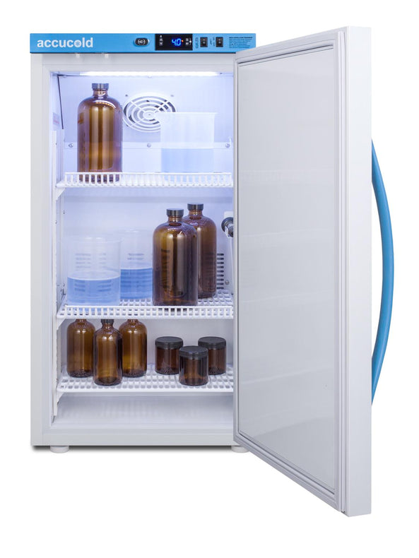 Summit Appliance Under-Counter Glass-Door Lab Refrigerators ARS3ML - 1.0 Each