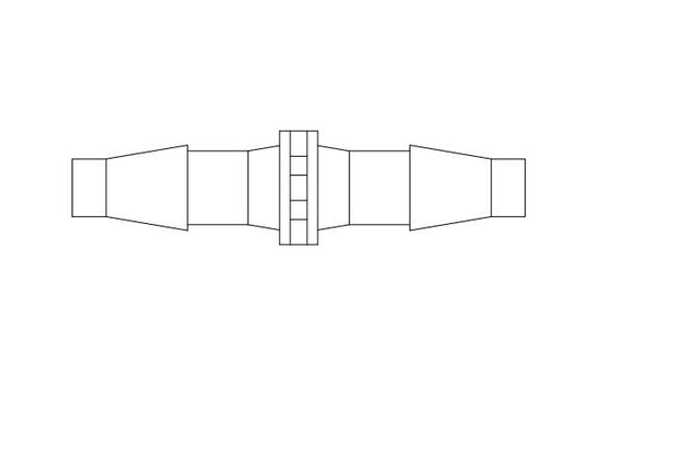 Fresenius Barb Connectors - 670911 - 1 Each - MDL-FSN670911