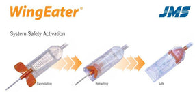 JMS WingEater Fistula Needles - 820-2531-33 - 200 Pair - MDL-FSN820253133