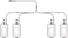 Fenwal Containers Quadruple Transfer Pack with Coupler - FWL4R2004