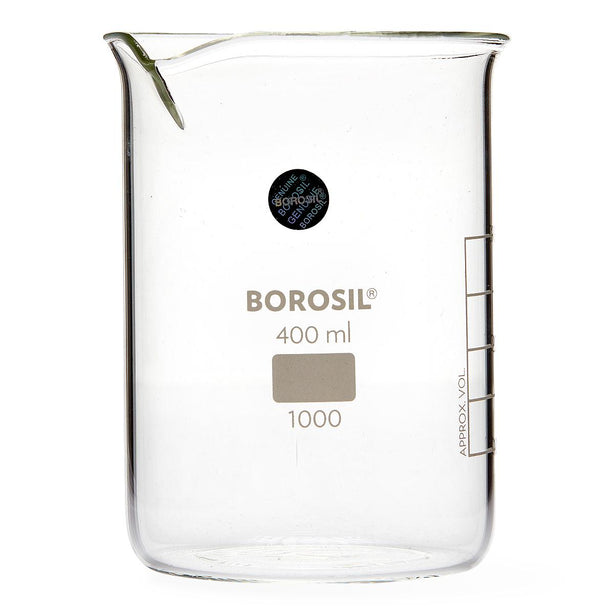 FOXX LIFE SCIENCES Borosilicate Griffin Low Form Beakers with Spout 1000D23 40 Each - MDL-FXX1000D23