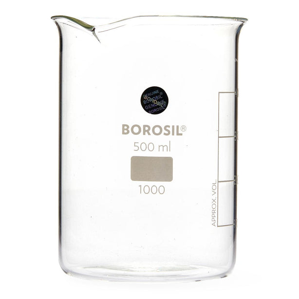 FOXX LIFE SCIENCES Borosilicate Griffin Low Form Beakers with Spout 1000D24 40 Each - MDL-FXX1000D24