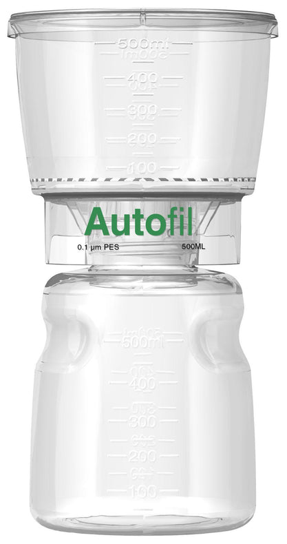 Foxx Life Sciences Autofil High-Flow PES Bottle Full Assembly with Top Filter - FXX1168113RL
