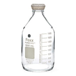 Foxx Life Sciences 1501030-FLS PUREGRIP Transparent Reagent Bottle with GL45 Screw Cap, 2000 mL - MDL-FXX1501030FLS - 10 Each