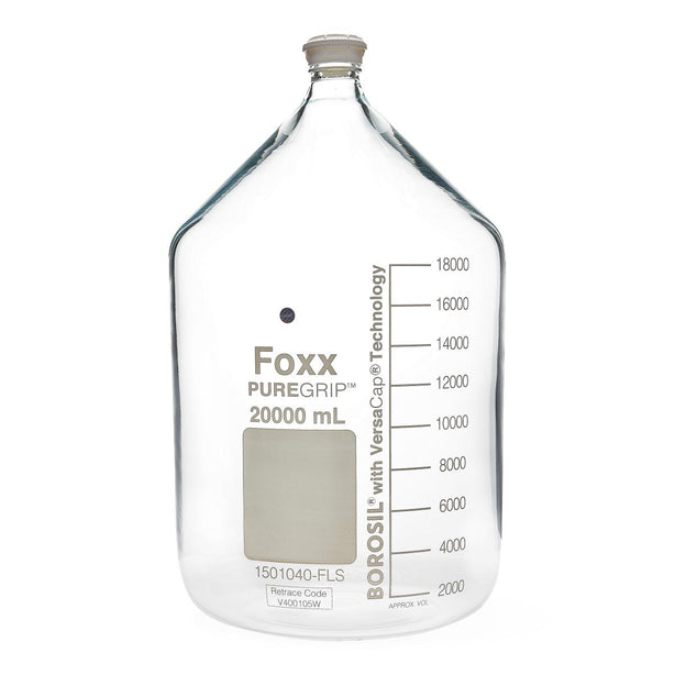 Foxx Life Sciences PUREGRIP Transparent Reagent Bottles 1501040-FLS - 1.0 Each - MDL-FXX1501040FLS
