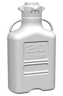 FOXX LIFE SCIENCES EZBio Carboy, Polypropylene, 20L, No Spigot, VersaCap 120 - 155-3121-OEM - 1 Each