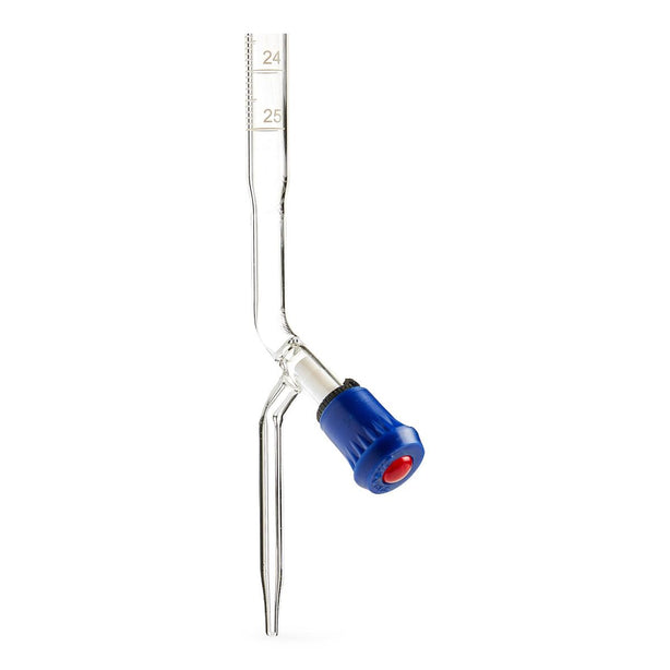Foxx Life Sciences Borosilicate and Borosil Burette with Boroflo with PTFE Key, Meets ASTM E287-2, 25 mL - 2121U09A - 5 Each