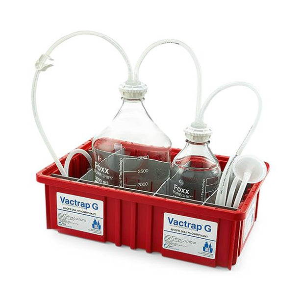 Foxx Life Sciences Vactrap G Glass-Bottle Waste Containment System 30R-3101-FLS - 1.0 Each