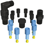 Foxx Life Sciences EZWaste Safety Vent, Replacement Fitting, 1/8" and 1/4" - FXX3300902OE
