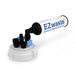 Foxx Life Sciences EZWaste UN / DOT Filter Kit, VersaCap S70, 4 Ports for 1/8" Outer Dia. Tubing, 4 Ports for 1/4" HB or 4 Ports for 3/8" HB and Exhaust Filter, with Plugs - 330-0B20-OEM - 1 Each
