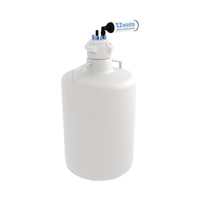 Foxx Life Sciences EZWaste System Round Carboy 332-D418-OEM - 1.0 Each