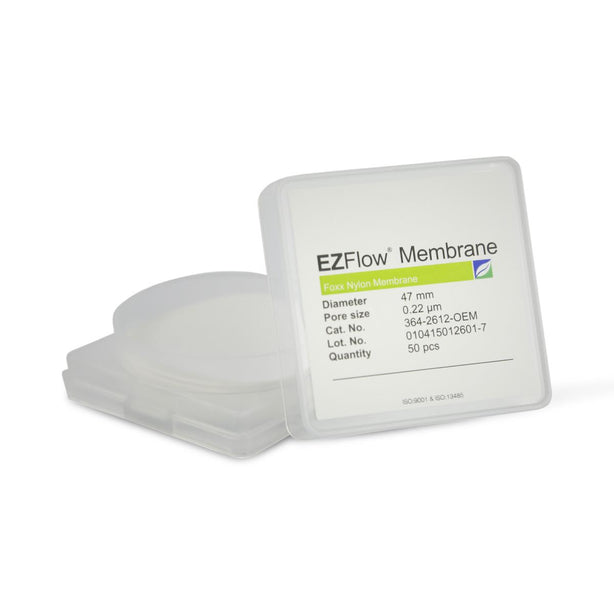 Foxx Life Sciences EZFlow Membrane Nylon Disc Filter, 0.22 µm, 47 mm - 364-2612-OEM - 50 Each