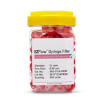 Foxx Life Sciences EZFlow Hydrophobic PTFE Syringe Filter, 0.45 µm, 13 mm - 385-3116-OEM - 100 Each
