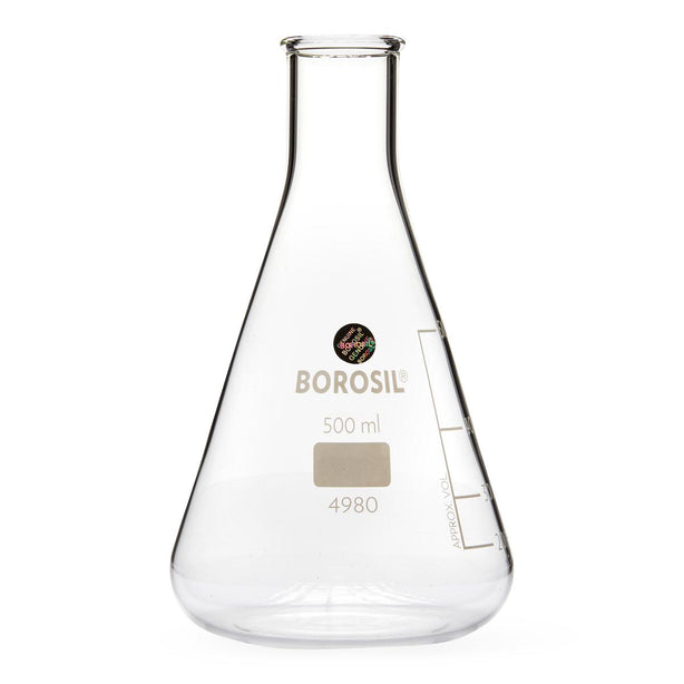 FOXX LIFE SCIENCES Borosil Narrow Mouth Erlenmeyer Flasks 4980024 40 Each - MDL-FXX4980024