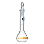 FOXX LIFE SCIENCES Borosilicate Clear Wide Mouth Volumetric Flasks 5647009A 5 Each - MDL-FXX5647009A