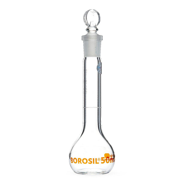 FOXX LIFE SCIENCES Borosilicate Clear Wide Mouth Volumetric Flasks 5647012A 10 Each - MDL-FXX5647012A