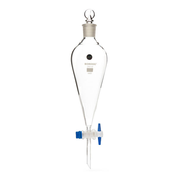 Foxx Life Sciences Borosil Pear Shape Separating Funnels 6403021 10.0 Each-MDL-FXX6403021