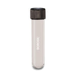 Foxx Life Sciences Media Borosil Culture Tube, Round Bottom, Clear, PTFE-Lined Polypropylene Screw Cap, 5 mL - 9900005 - 100 Each