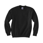 GILDAN ACTIVEWEAR Unisex Heavy-Blend Sweatshirts G180 BLACK M 1 Each-MDL-G180BLKM